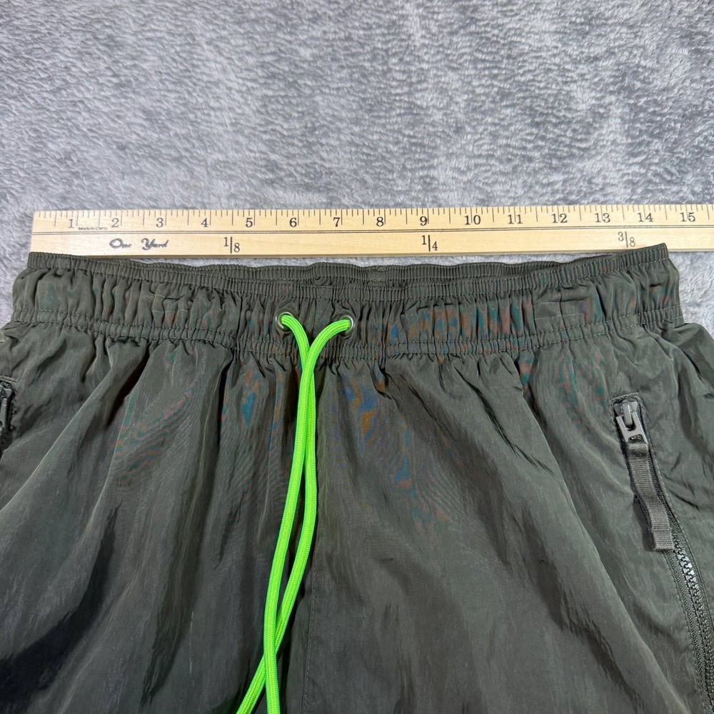 Nike Air Mens Tracksuit Set Green Half Zip Anorak Hooded Jacket & Pants XL - Picture 7 of 11